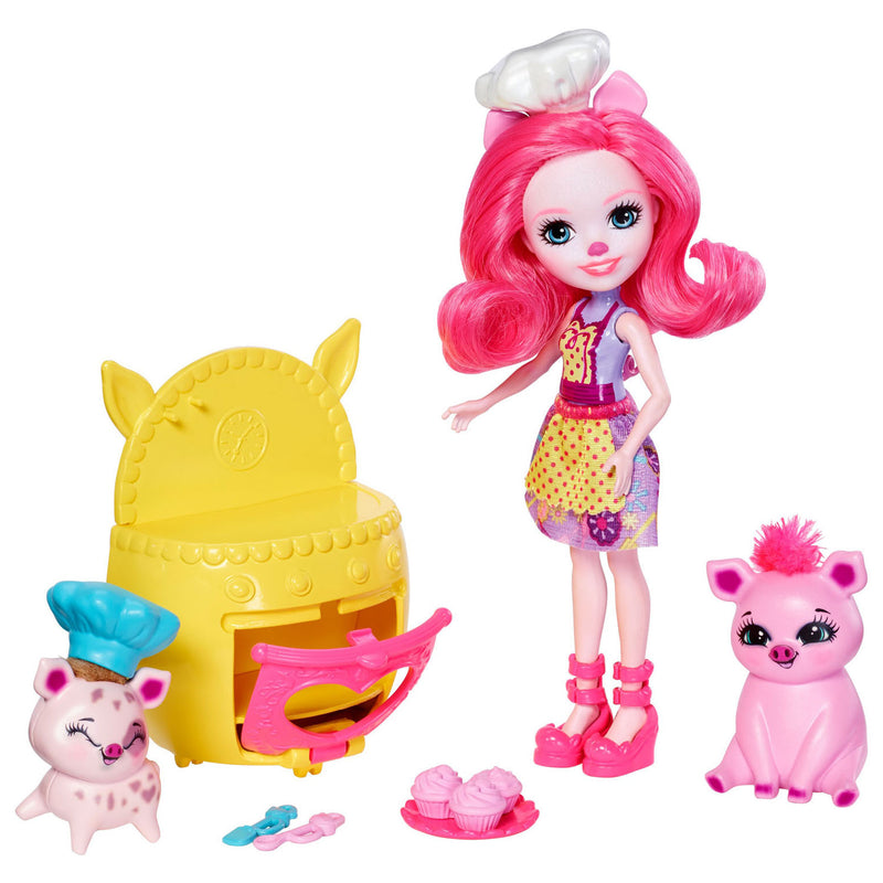 Afbeelding laden in galerijviewer, Mattel Enchantimals Bakken Varken
