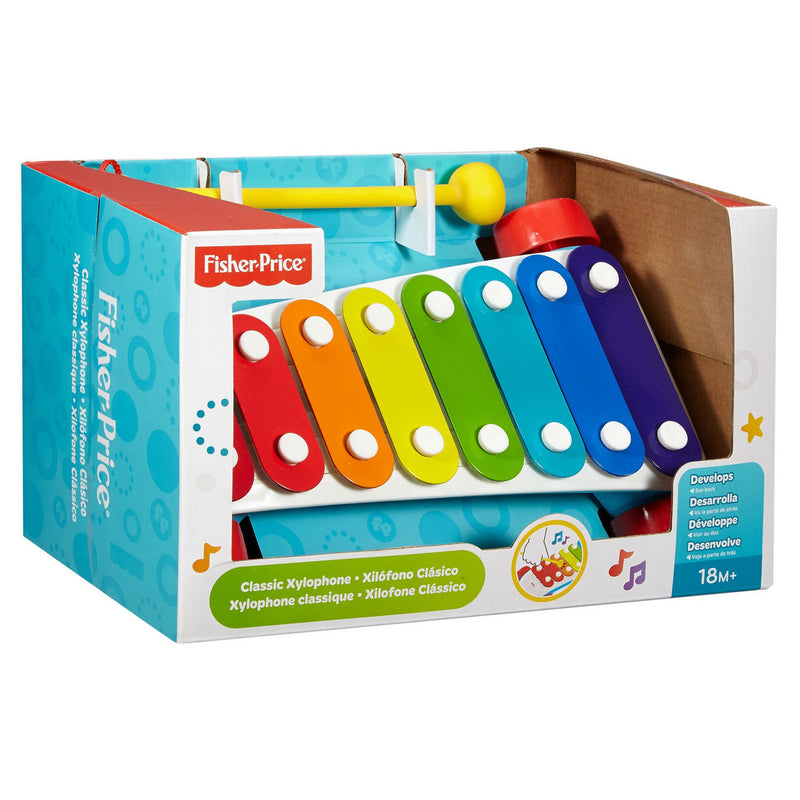 Afbeelding laden in galerijviewer, Mattel fisher-price xylofoon - speelgoedmuziekinstrument
