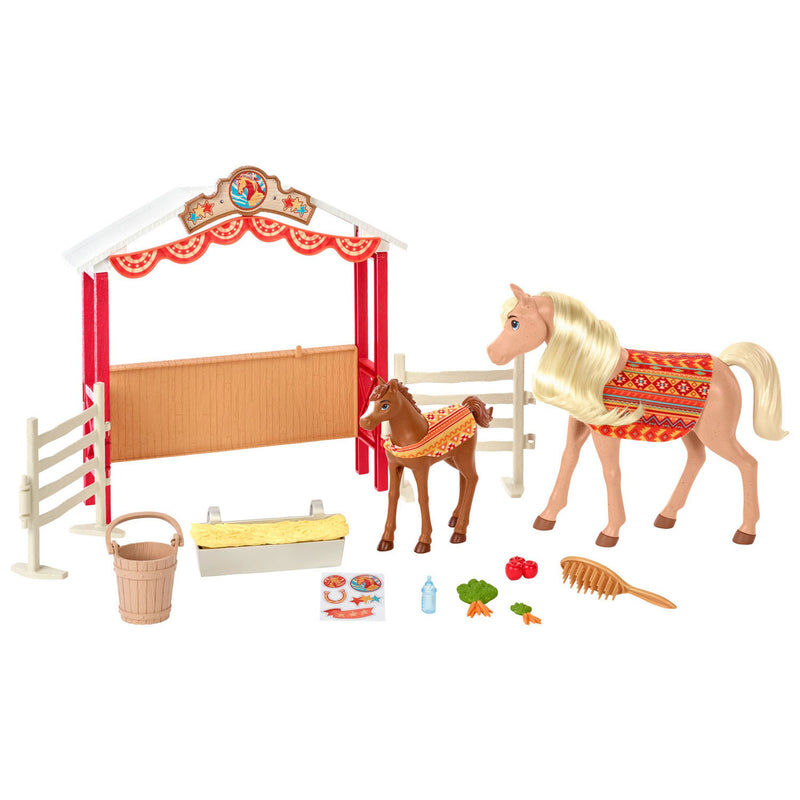 Afbeelding laden in galerijviewer, Mattel spirit stallen
