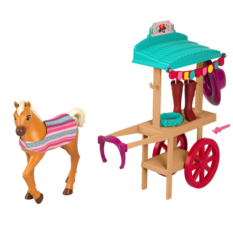 Afbeelding laden in galerijviewer, Mattel Spirit Hat Boot Festival Stand
