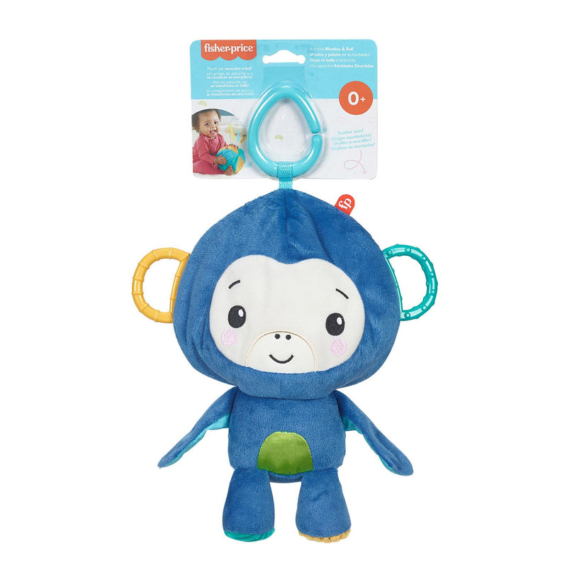 Afbeelding laden in galerijviewer, Mattel fisher price - 2-in-1 aapje en bal
