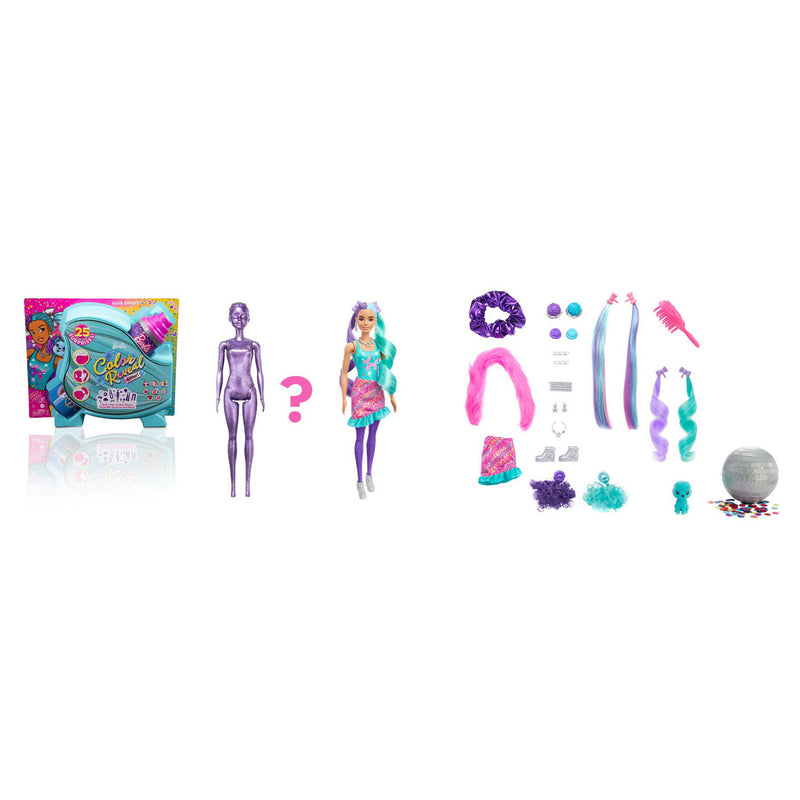 Afbeelding laden in galerijviewer, Mattel Color Reveal Pop Ultimate Reveal Hair Feature 3
