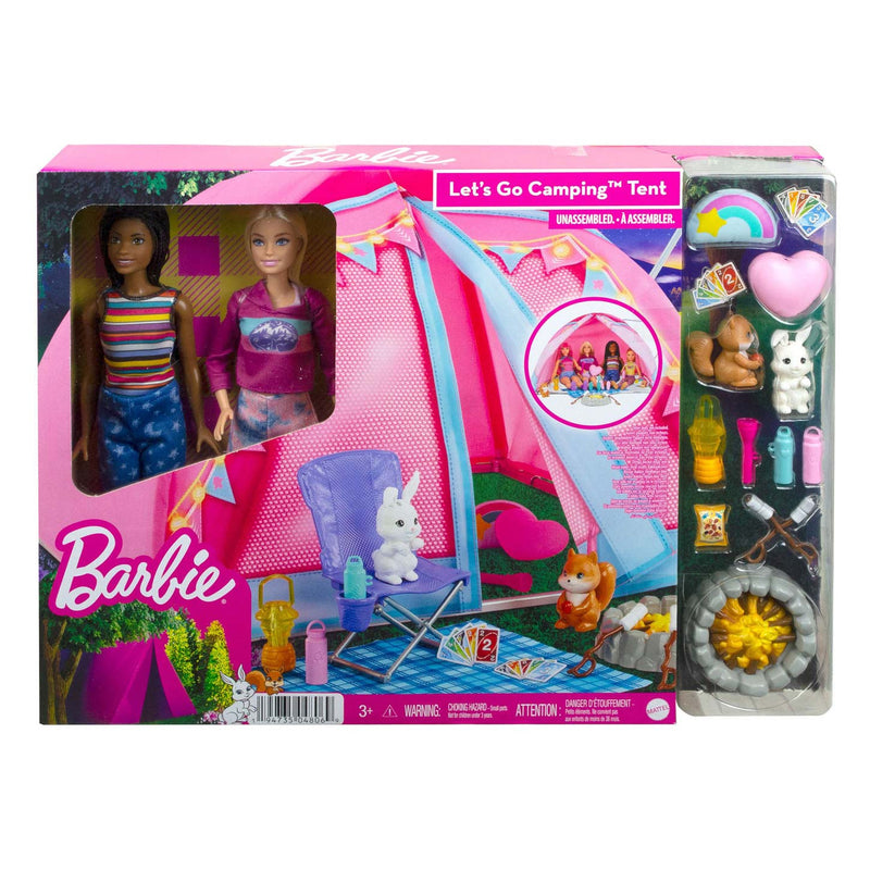 Afbeelding laden in galerijviewer, Mattel Let's Go Camping Tent Speelset
