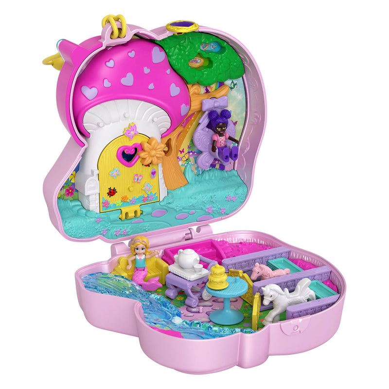Afbeelding laden in galerijviewer, Mattel Polly Pocket Unicorn Tea Party
