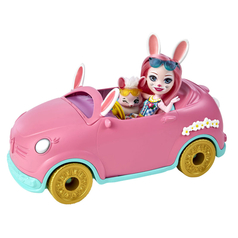 Afbeelding laden in galerijviewer, Mattel Enchantimals Konijn met Voertuig
