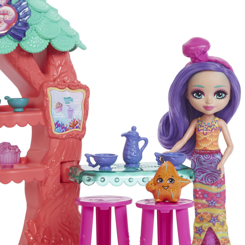 Afbeelding laden in galerijviewer, Mattel Enchantimals Onderwater Café Speelset

