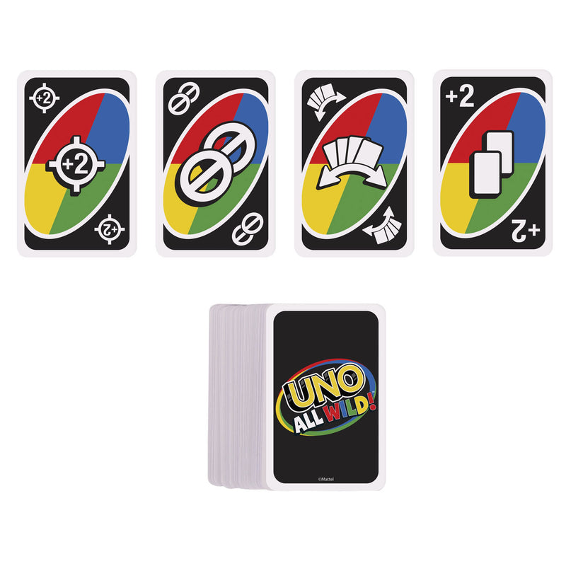 Afbeelding laden in galerijviewer, Mattel UNO All Wild Kaartspel

