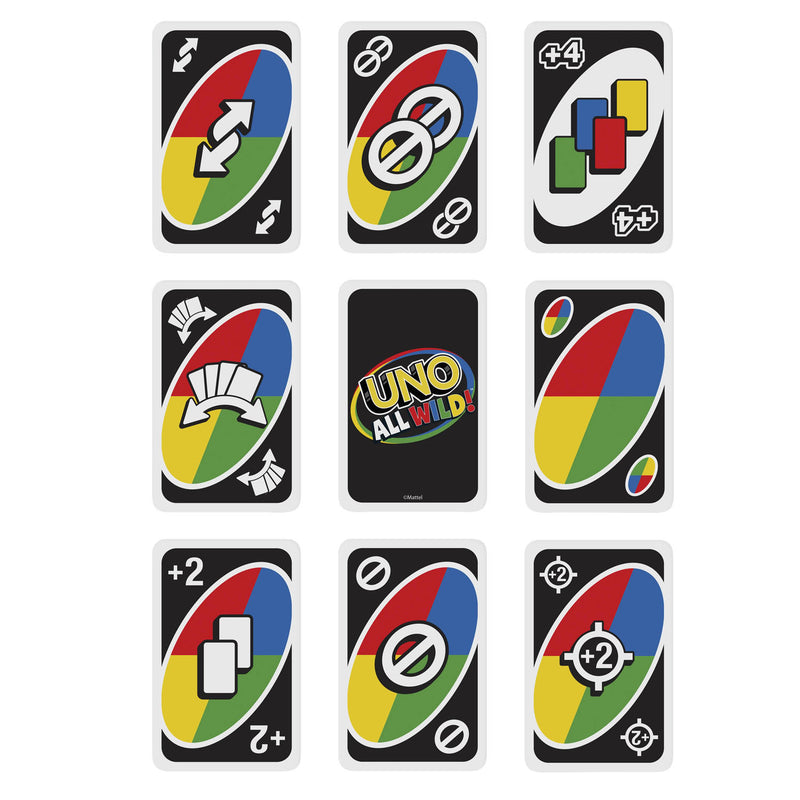 Afbeelding laden in galerijviewer, Mattel UNO All Wild Kaartspel
