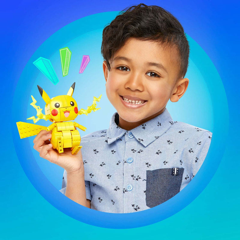 Afbeelding laden in galerijviewer, Mattel mega construx bouwset pokémon - pikachu - 211dlg.
