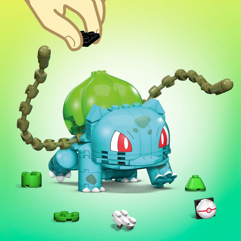 Afbeelding laden in galerijviewer, Pokémon Mega Construx Bouwset Bulbasaur
