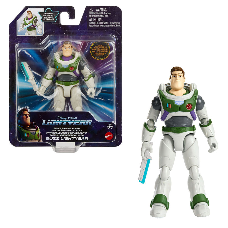 Afbeelding laden in galerijviewer, Mattel Pixar Buzz Lightyear Alpha Suit Speelfiguur
