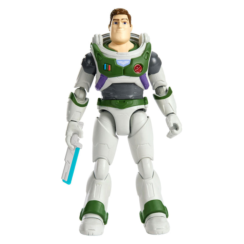 Afbeelding laden in galerijviewer, Mattel Pixar Buzz Lightyear Alpha Suit Speelfiguur
