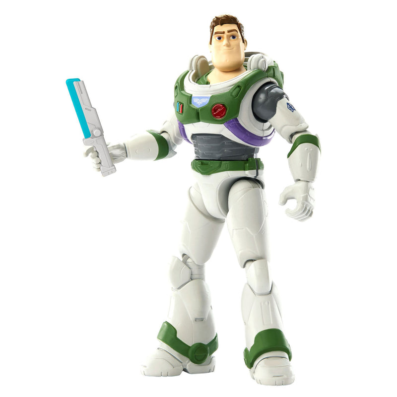 Afbeelding laden in galerijviewer, Mattel Pixar Buzz Lightyear Alpha Suit Speelfiguur
