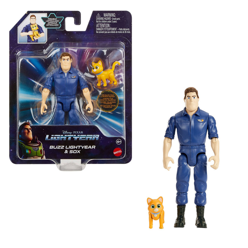Afbeelding laden in galerijviewer, Mattel Pixar Buzz Lightyear Jumpsuit Speelfiguur
