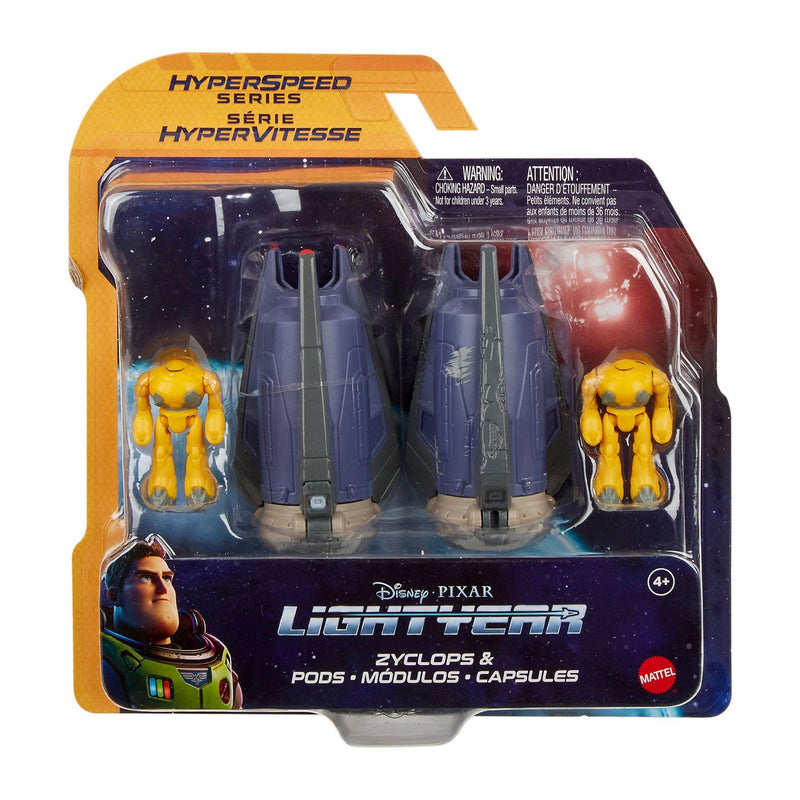 Afbeelding laden in galerijviewer, Mattel Lightyear Flight Cyclops Enemy Fighter Vliegtuig
