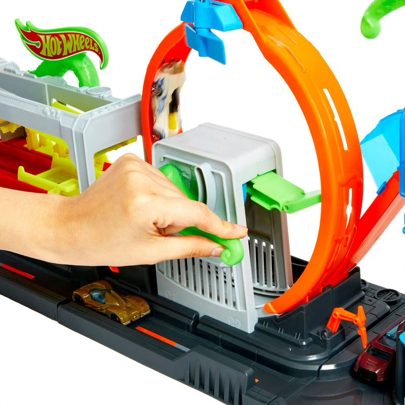 Afbeelding laden in galerijviewer, Hot Wheels City Ultieme Octo Autowasserette
