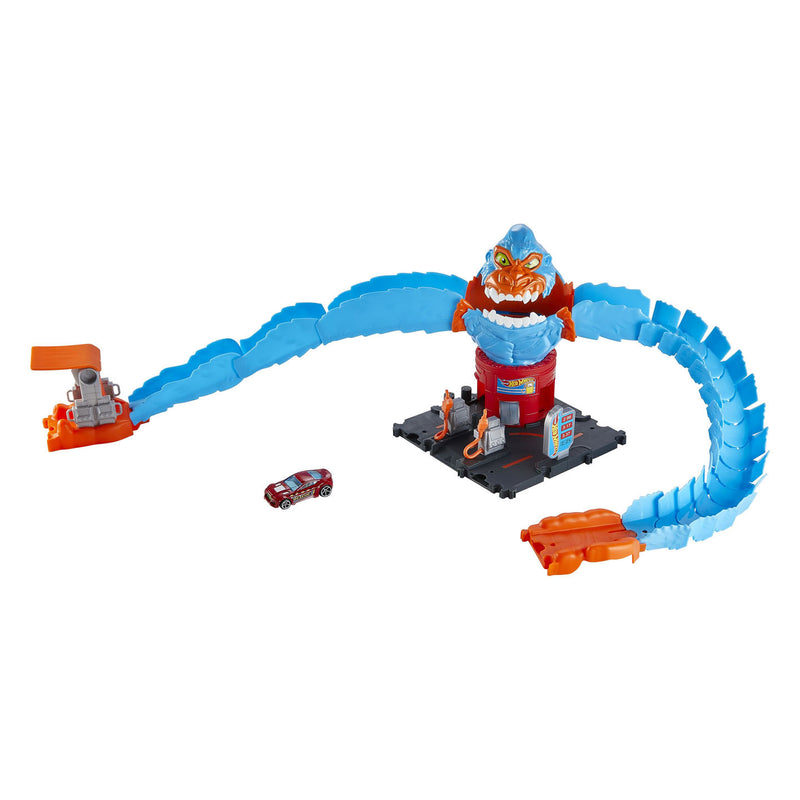 Afbeelding laden in galerijviewer, Mattel City Nemesis Lab Gas Station Gorilla Aanval
