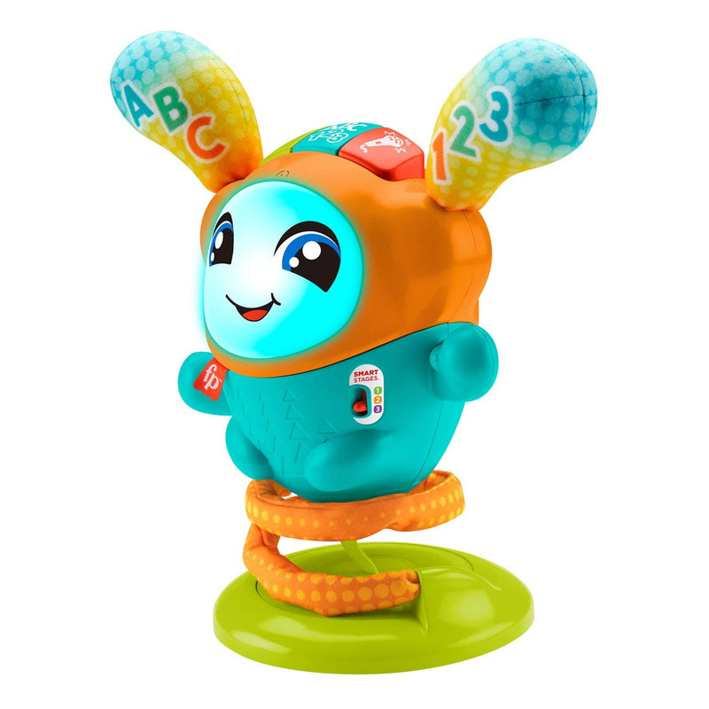 Afbeelding laden in galerijviewer, Fisher-price dj bouncin beats leerrobot - peuter speelgoed - meertalig
