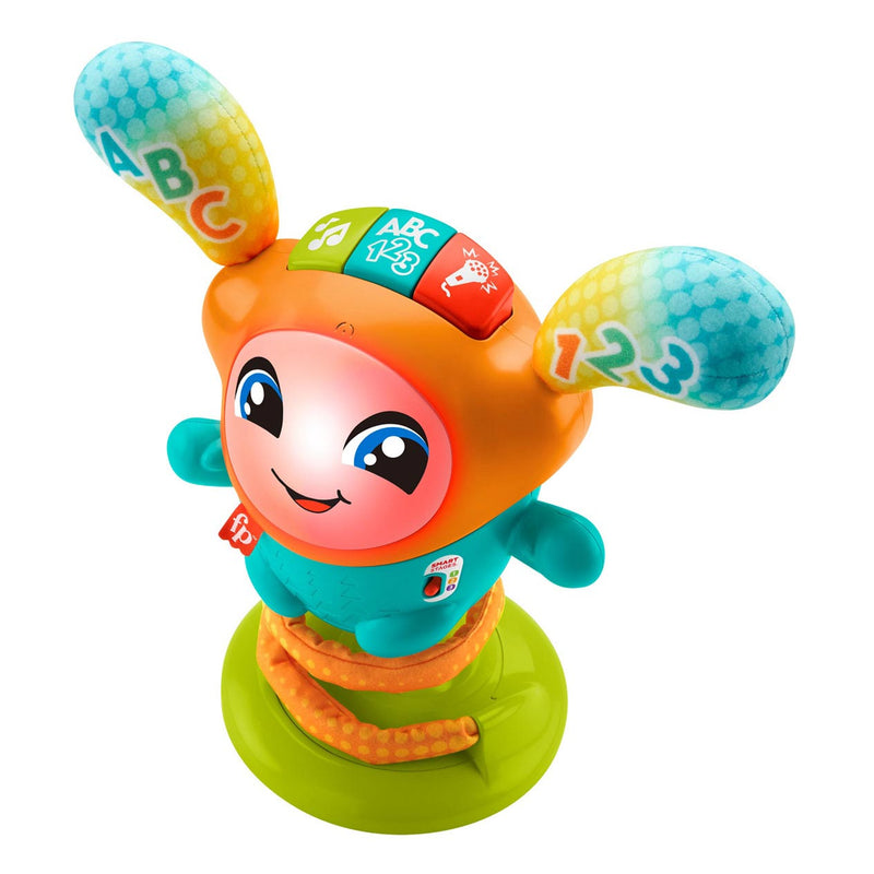 Afbeelding laden in galerijviewer, Fisher-price dj bouncin beats leerrobot - peuter speelgoed - meertalig
