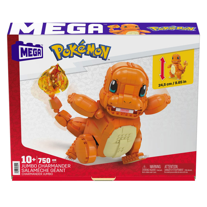 Afbeelding laden in galerijviewer, Mattel mega construx pokémon bouwset - jumbo charmander
