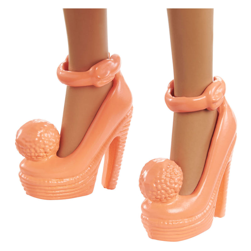 Afbeelding laden in galerijviewer, Mattel barbie fashionistas pop - lime groen polka dots
