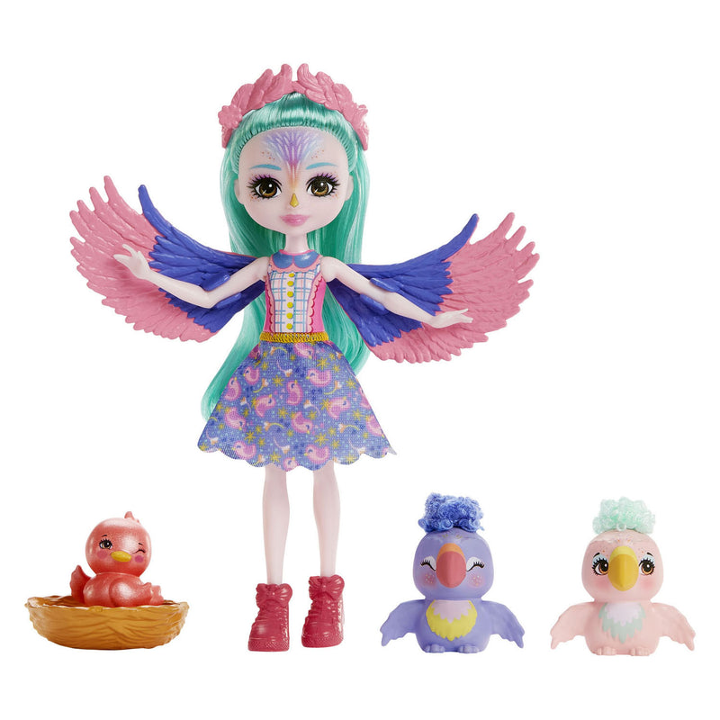 Afbeelding laden in galerijviewer, Mattel Enchantimals City Tails Pop Filia Vink en Tropic
