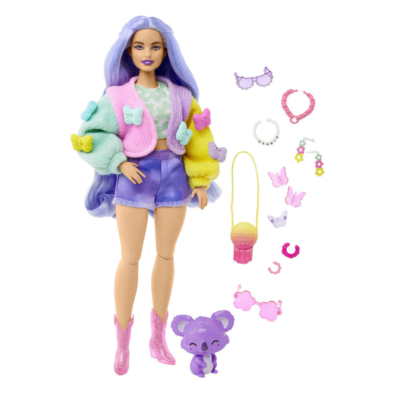 Afbeelding laden in galerijviewer, Mattel Extra Pop Paars haar
