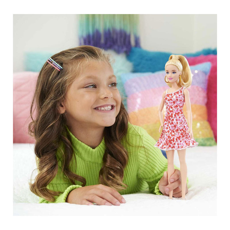Afbeelding laden in galerijviewer, Mattel Fashionista Pop Pink Floral Dress

