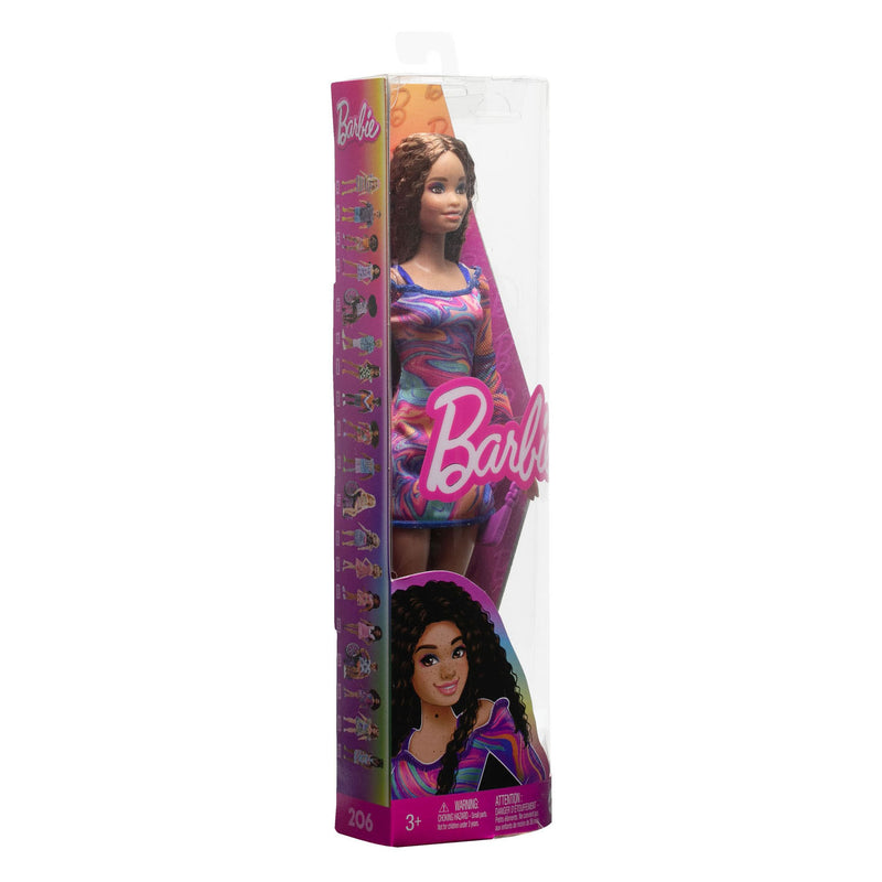 Afbeelding laden in galerijviewer, Mattel barbie fashionista pop - rainbow marble swirl

