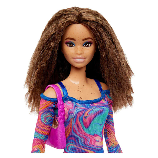 Mattel barbie fashionista pop - rainbow marble swirl