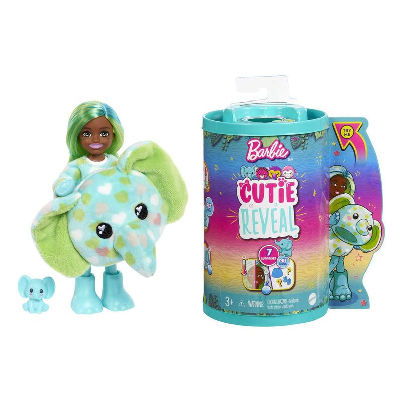 Afbeelding laden in galerijviewer, Mattel Cutie Reveal Chelsea Pop Series Olifant
