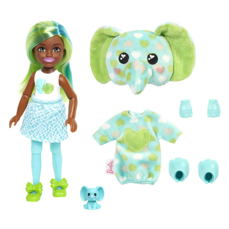 Afbeelding laden in galerijviewer, Mattel Cutie Reveal Chelsea Pop Series Olifant
