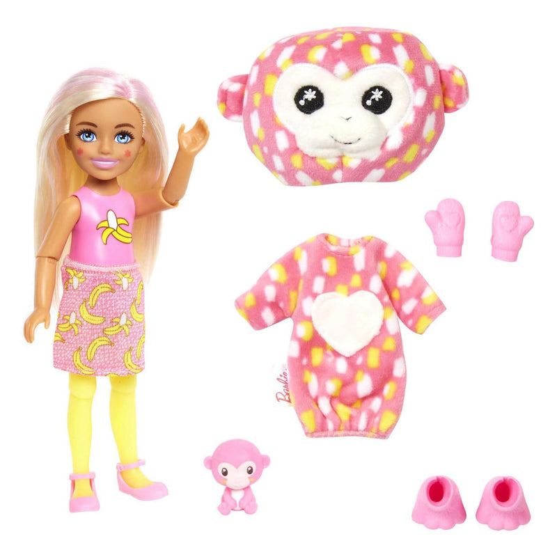 Afbeelding laden in galerijviewer, Mattel Cutie Reveal Chelsea Pop Series Aap
