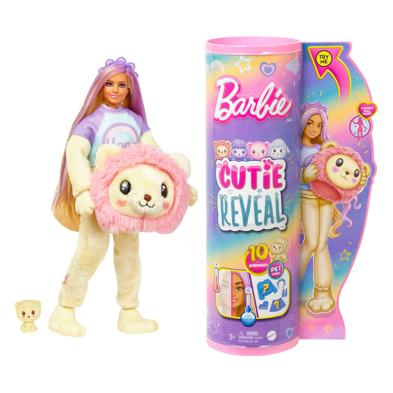 Afbeelding laden in galerijviewer, Mattel Cutie Reveal Pop Cozy Cute Tees Series Lion
