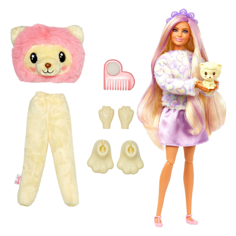 Afbeelding laden in galerijviewer, Mattel Cutie Reveal Pop Cozy Cute Tees Series Lion
