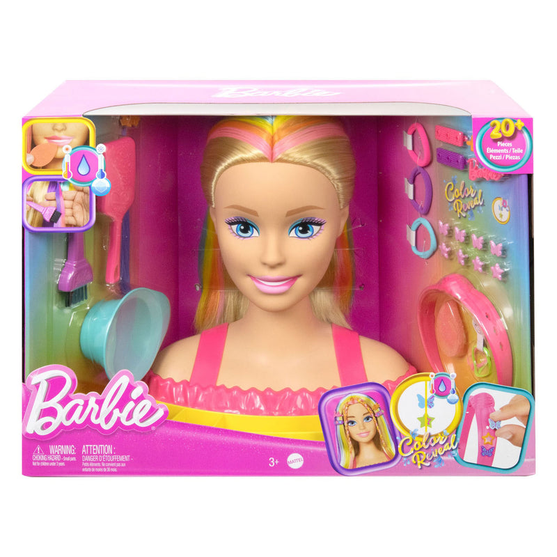Afbeelding laden in galerijviewer, Mattel Neon Rainbow Kaphoofd Deluxe
