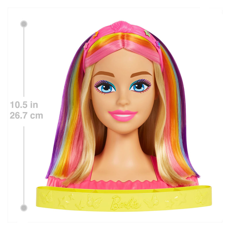 Afbeelding laden in galerijviewer, Mattel Neon Rainbow Kaphoofd Deluxe
