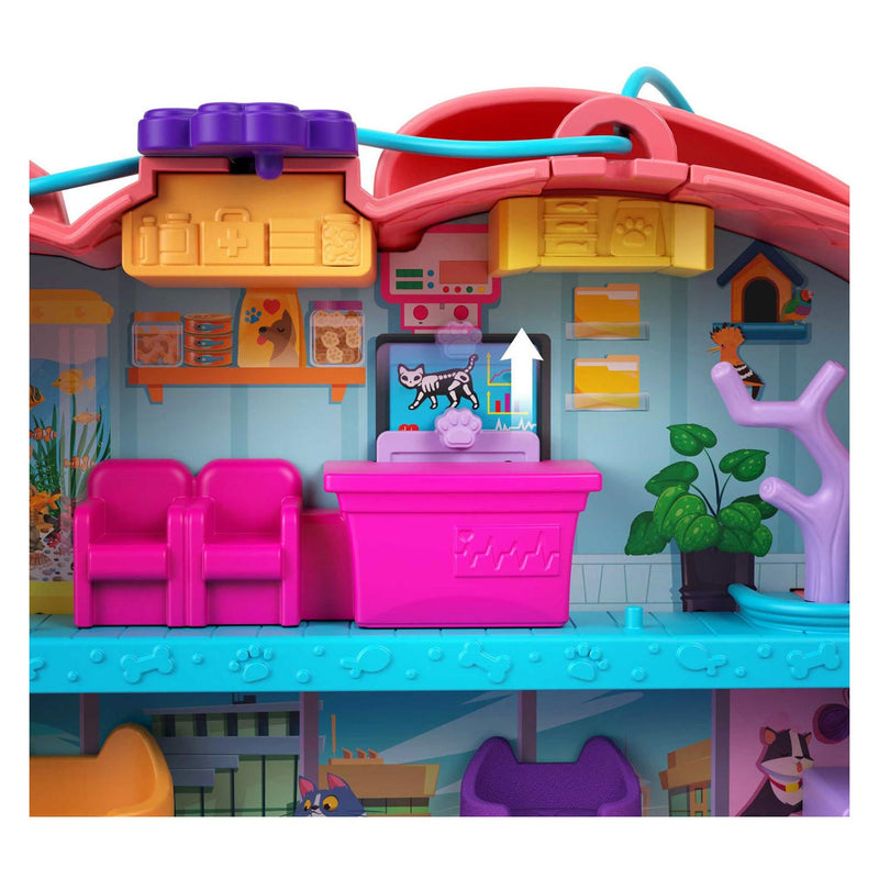 Afbeelding laden in galerijviewer, Mattel Polly Pocket Shani de Knuffelkat Speelset
