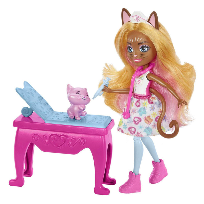 Afbeelding laden in galerijviewer, Mattel Enchantimals City Tails Dokterspraktijk Speelset

