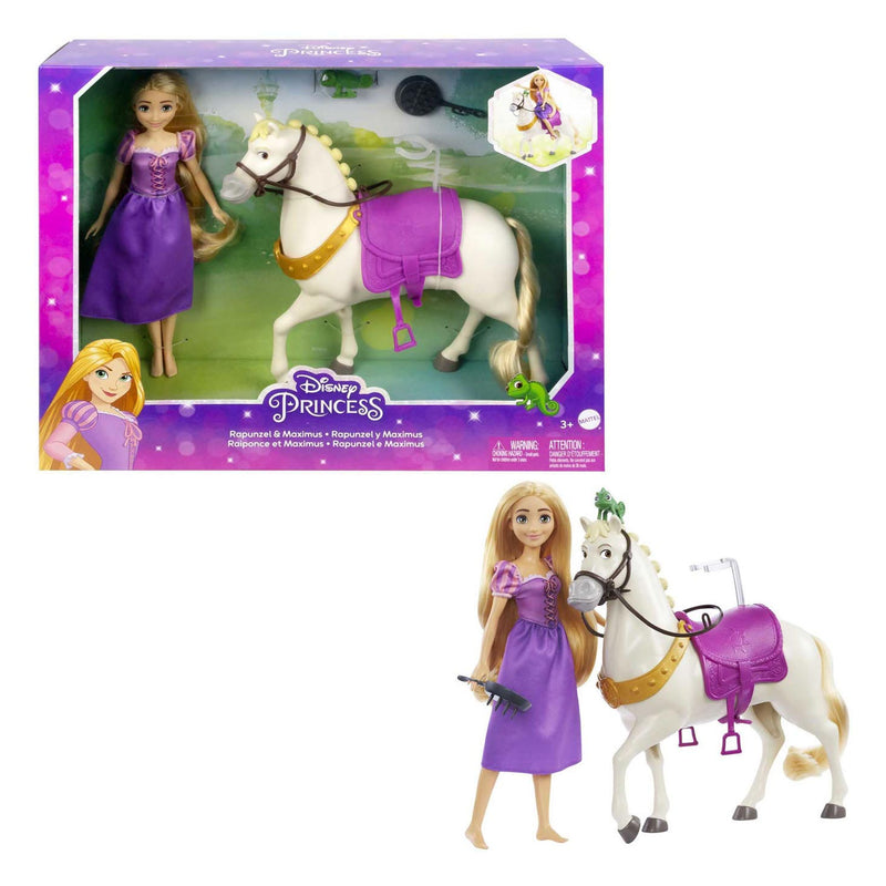 Afbeelding laden in galerijviewer, Mattel disney princess pop - rapunzel en maximus
