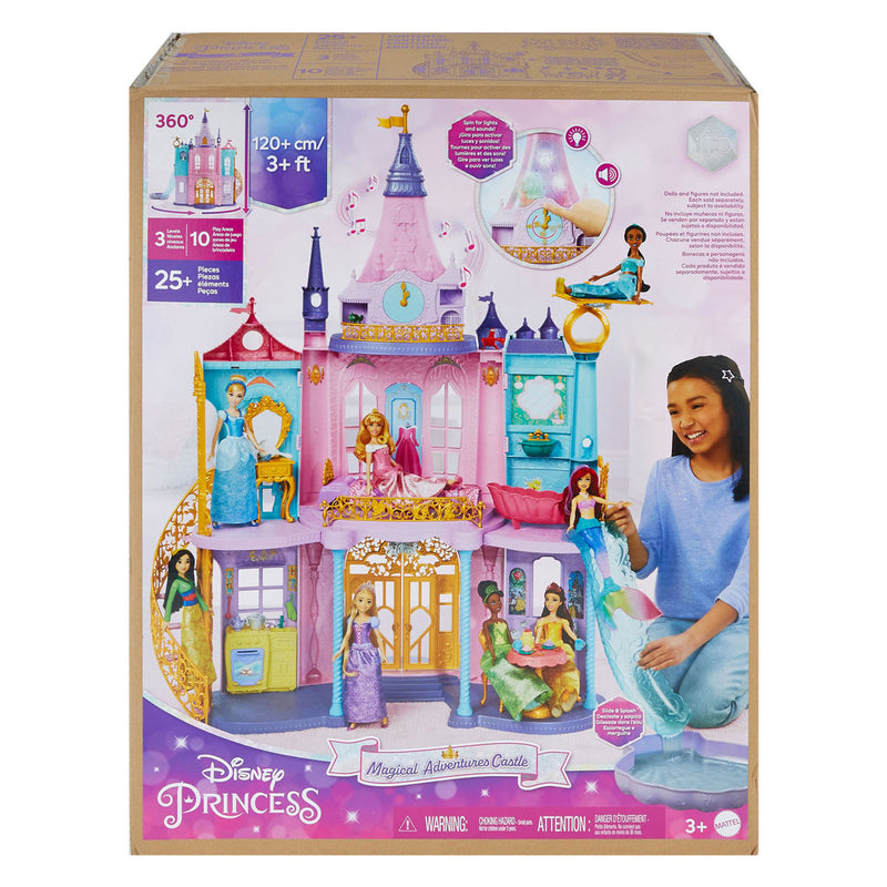 Afbeelding laden in galerijviewer, Mattel disney prinses magische avonturen kasteel poppenhuis
