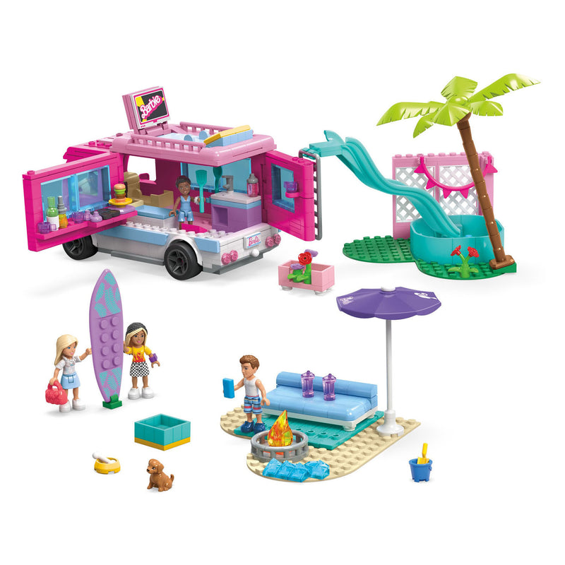 Afbeelding laden in galerijviewer, Mattel barbie droom camper avontuur bouwset, 580dlg.
