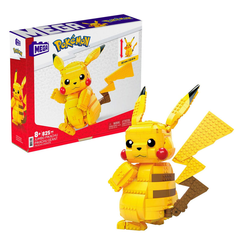 Afbeelding laden in galerijviewer, Mattel mega construx bouwset pokemon - pikachu, 30cm
