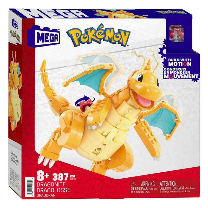 Afbeelding laden in galerijviewer, Mattel mega construx pokémon bouwset - dragonite - 387dlg.
