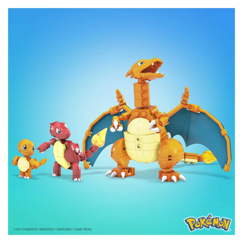 Afbeelding laden in galerijviewer, Mattel pokemon mega charmander evolutie set
