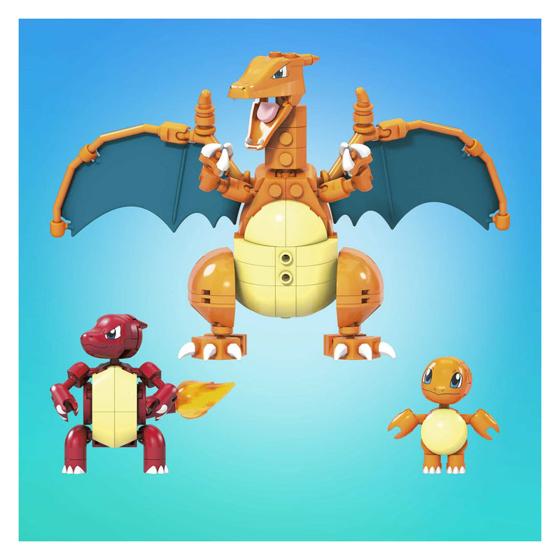 Afbeelding laden in galerijviewer, Mattel pokemon mega charmander evolutie set
