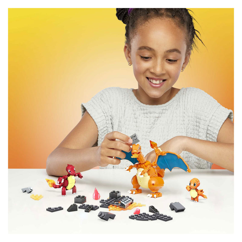 Afbeelding laden in galerijviewer, Mattel pokemon mega charmander evolutie set
