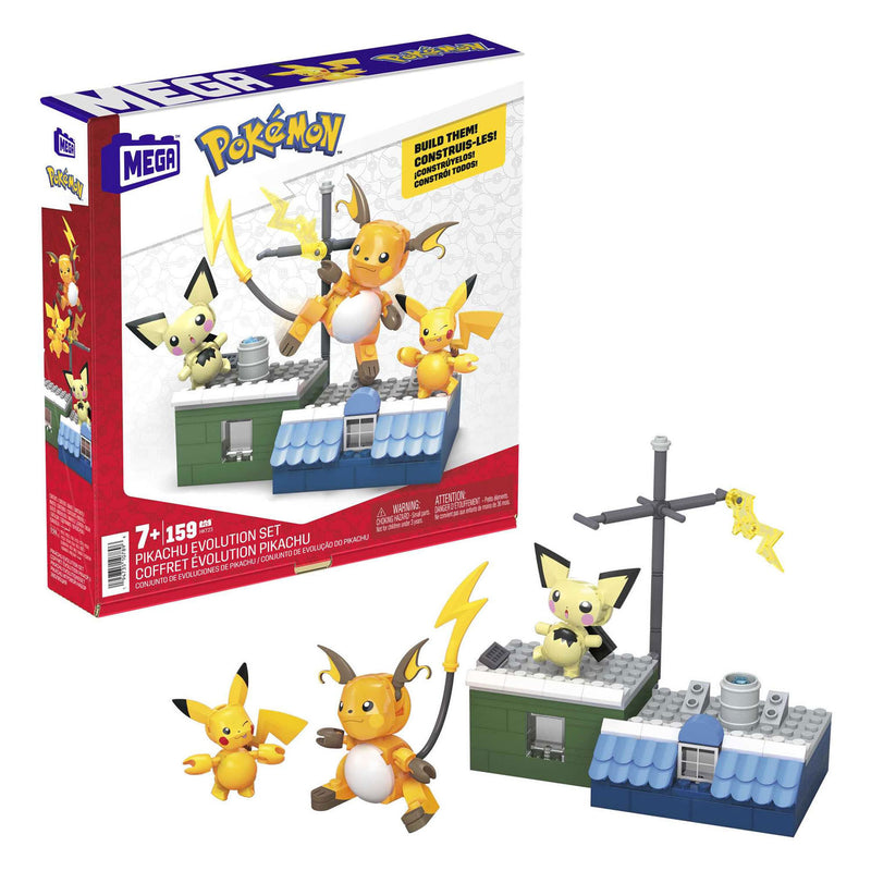 Afbeelding laden in galerijviewer, Mattel mega construx bouwset pikachu evolution
