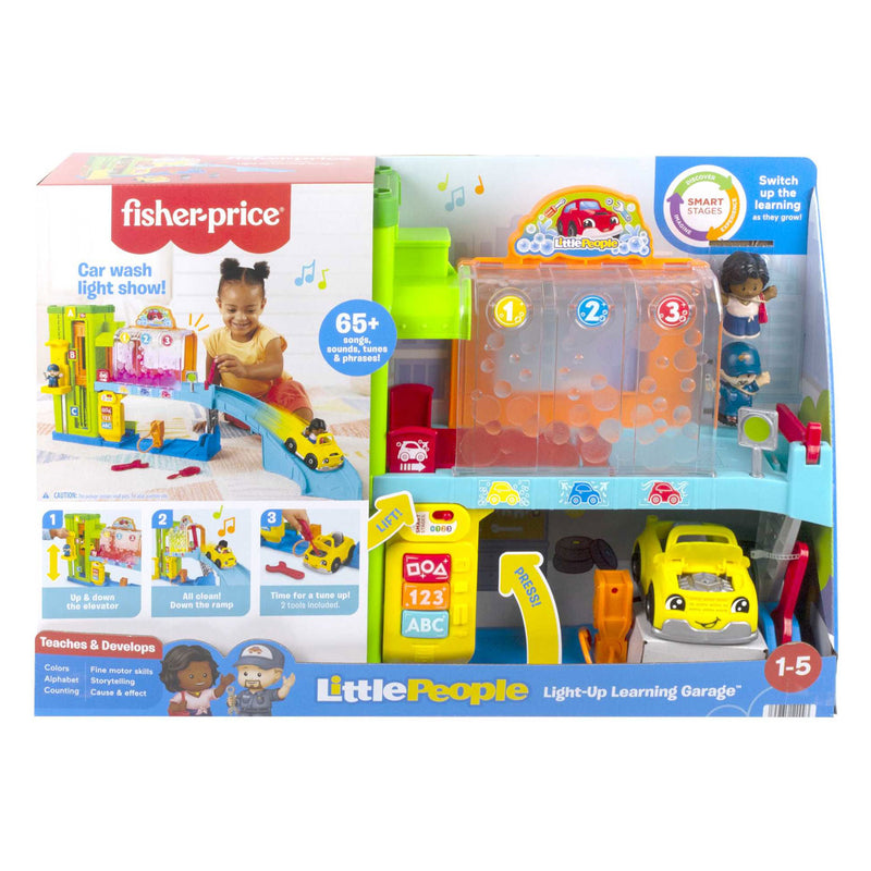 Afbeelding laden in galerijviewer, Fisher-price little people light-up learning garage - speelgoedgarage
