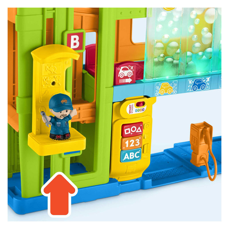 Afbeelding laden in galerijviewer, Fisher-price little people light-up learning garage - speelgoedgarage
